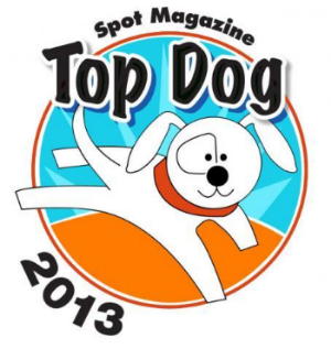Plucky Puppy, Award winning Dog Trainers: Spot Magazine Top Dog Award: 2013
