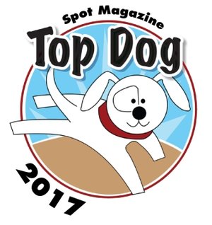 Plucky Puppy, Award winning Dog Trainers: Spot Magazine Top Dog Award: 2017