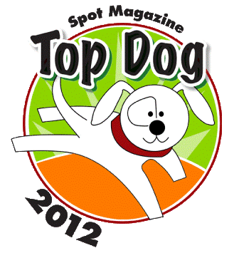 Plucky Puppy, Award winning Dog Trainers: Spot Magazine Top Dog Award: 2012